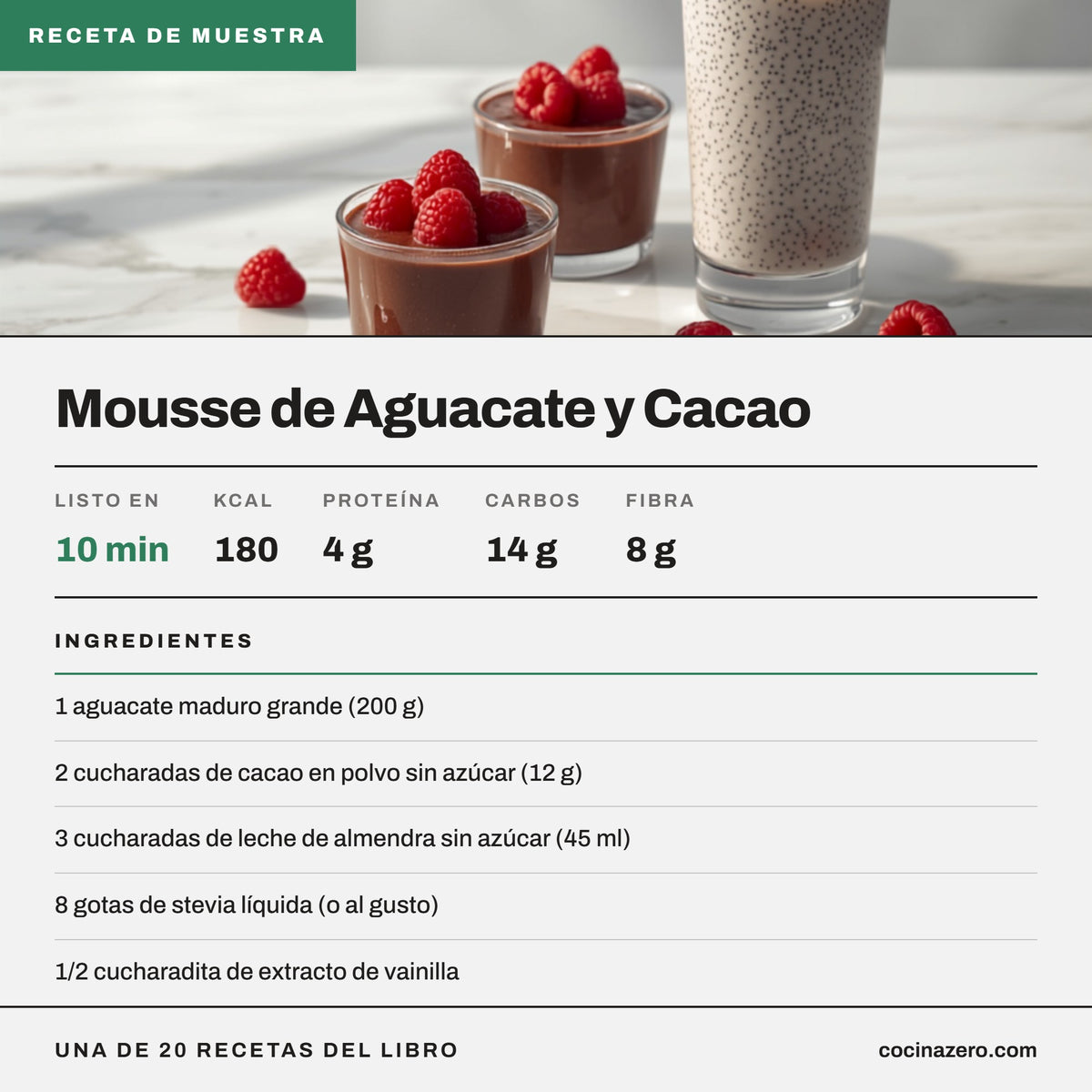 Postres Sin Azúcar — 20 Dulces Fáciles y Saludables Sin Culpa (Libro Digital PDF)